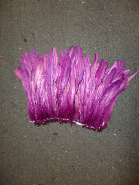 ROOSTER TAIL COQUE FEATHERS 16-18" MAGENTA